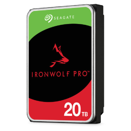 Seagate IronWolf Pro ST20000NT001 disco rigido interno 20 TB 7200 Giri/min 256 MB 3.5"