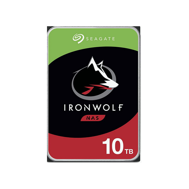 Seagate IronWolf ST10000VN000 disco rigido interno 10 TB 7200 Giri/min 256 MB 3.5" Serial ATA III