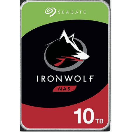 Seagate IronWolf ST10000VN000 disco rigido interno 10 TB 7200 Giri/min 256 MB 3.5" Serial ATA III