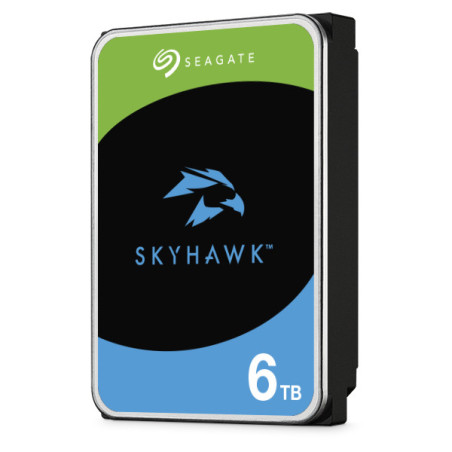 Seagate SkyHawk disco rigido interno 6 TB 256 MB 3.5" Serial ATA III