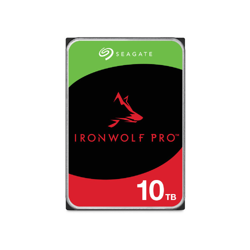 Seagate IronWolf Pro ST10000NT001 disco rigido interno 10 TB 7200 Giri/min 256 MB 3.5" Serial ATA III