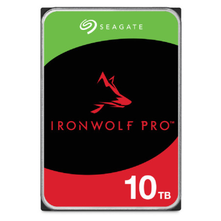 Seagate IronWolf Pro ST10000NT001 disco rigido interno 10 TB 7200 Giri min 256 MB 3.5" Serial ATA III