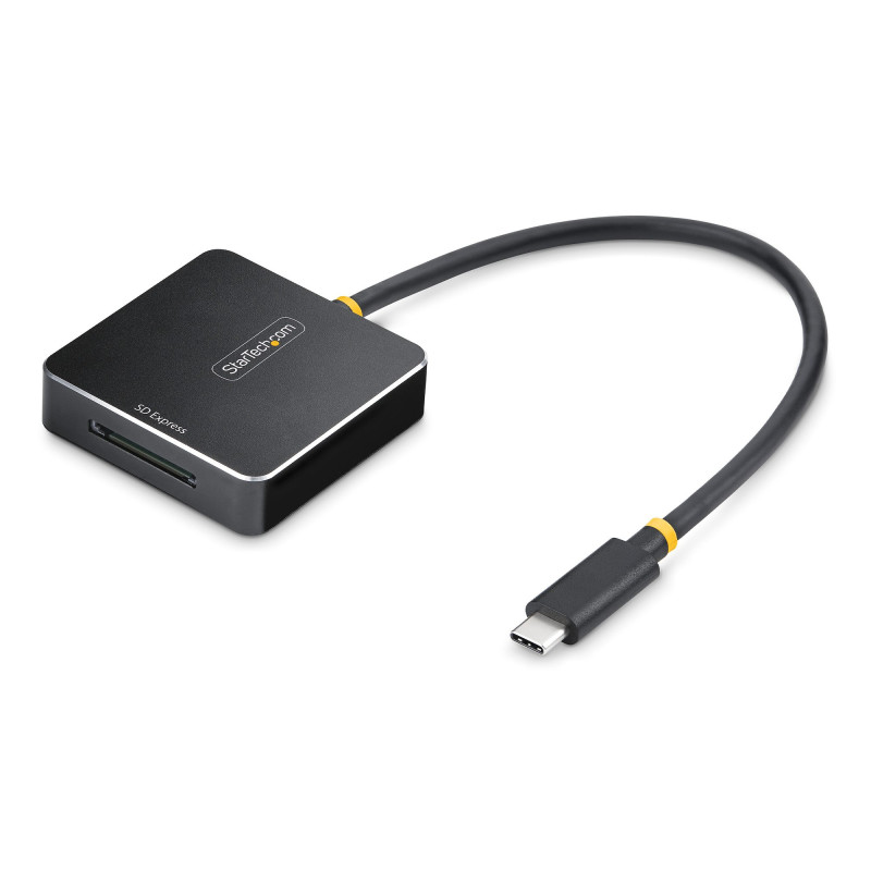 StarTech.com Lettore di schede SD Express USB-C, USB 10Gbps, lettore di schede di memoria portatile, adattatore USB Tipo-C a