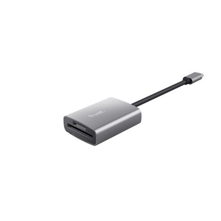 Trust 24136 lettore di schede USB 3.2 Gen 1 (3.1 Gen 1) Type-C Alluminio