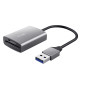 Trust Dalyx lettore di schede USB 3.2 Gen 1 (3.1 Gen 1) Alluminio