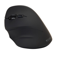 V7 Mouse Ergonomico Verticale 2.4 Ghz per Mano Sinistra MW400L - Nero - Connettività Wireless - Interfaccia USB