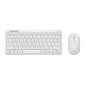 Trust Lyra tastiera Mouse incluso Universale RF senza fili + Bluetooth QWERTY Italiano Bianco