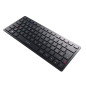 CHERRY KW 9200 MINI tastiera Universale USB + RF Wireless + Bluetooth QWERTZ Svizzere Nero