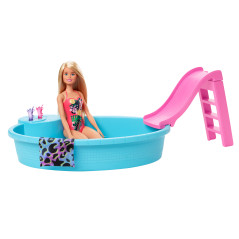 Barbie Piscina Con Bambola