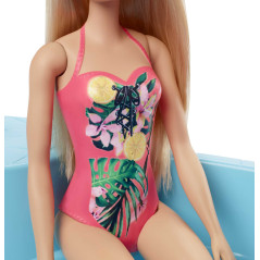 Barbie Piscina Con Bambola