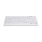 CHERRY AK-C4110 tastiera Medico RF Wireless QWERTZ Tedesco Bianco