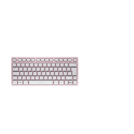 CHERRY KW 7100 MINI BT tastiera Universale Bluetooth AZERTY Francese Rosa