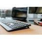 CHERRY KW 3000 tastiera Universale RF Wireless QWERTY Spagnolo Nero