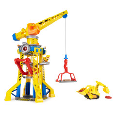 Rubble & Crew Bark Yard Crane Tower Playset