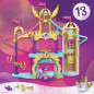 My Little Pony Una Nuova Generazione - Playset Deluxe, castello giocattolo da 56 cm con zipline e personaggio di Ruby Petalosa