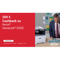 Xerox VersaLink C625 A4 50 ppm Copia Stampa Scansione Fax F R PS3 PCL5e 6 2 vassoi 650 fogli