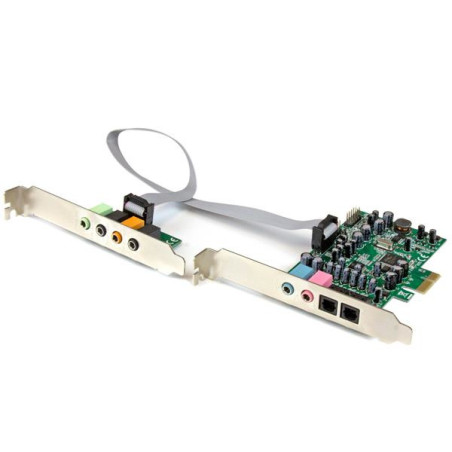 StarTech.com Scheda Audio interna PCI Express surround 7.1 canali - PCI Surround Sound Card a 24-bit , 192Khz