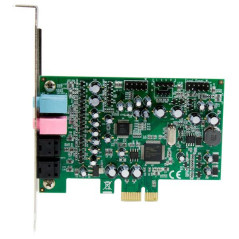 StarTech.com Scheda Audio interna PCI Express surround 7.1 canali - PCI Surround Sound Card a 24-bit , 192Khz