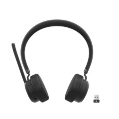 Lenovo Wireless VoIP Headset Auricolare A Padiglione Ufficio Bluetooth Nero