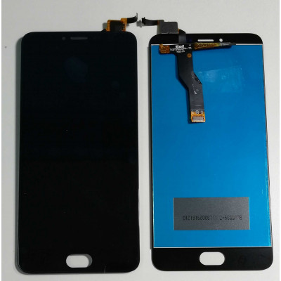 TOUCH SCREEN VETRO + LCD DISPLAY ASSEMBLATO MEIZU M3 NOTE L681H Nero