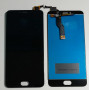 TOUCH SCREEN VETRO + LCD DISPLAY ASSEMBLATO MEIZU M3 NOTE L681H Nero