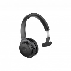 V7 HB605M cuffia e auricolare Wireless Portatile Ufficio USB tipo-C Bluetooth Nero, Grigio