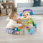 Fisher-Price Cagnolino Primi Passi - Ridi & Impara, Edizione multilingue, giocattolo musicale per camminare Giocattolo per