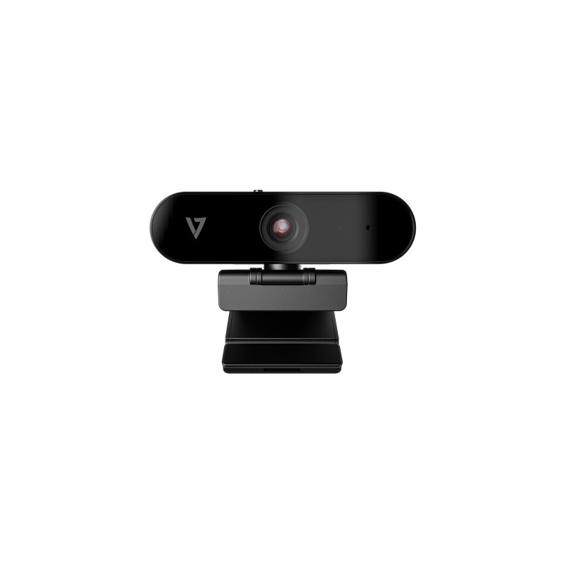 V7 UHD Webcam - 90 fps - Nero - USB 3.0 - 3840 x 2160 Video - Messa a fuoco automatica - Clip, supporto per treppiede - Zoom