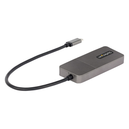 StarTech.com Adattatore USB-C HDMI a 3 Porte - MST Hub USB C a HDMI 4K 60Hz - Convertitore da USB Type-C a Multi Monitor HDMI