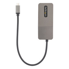 StarTech.com Adattatore USB-C HDMI a 3 Porte - MST Hub USB C a HDMI 4K 60Hz - Convertitore da USB Type-C a Multi Monitor HDMI