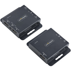 StarTech.com HDMI Extender via Ethernet 4K 30Hz 40m o 1080p 70m, Kit Extender HDMI via CAT6 CAT5, Estensione HDMI su IP con