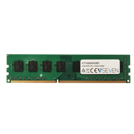 V7 4GB DDR3 PC3-10600 - 1333mhz DIMM Desktop Módulo de memoria - V7106004GBD