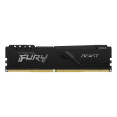 Kingston Technology FURY Beast 8GB 3200MT/s DDR4 CL16 DIMM Black