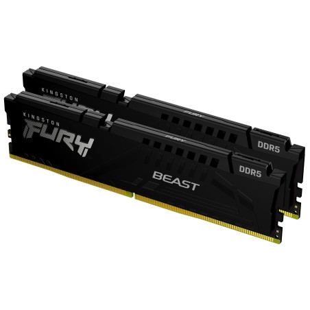 Kingston Technology FURY Beast 16 GB 5600 MT s DDR5 CL40 DIMM (Kit da 2) Black