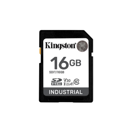 Kingston Technology 16G SDHC Industrial pSLC