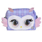 Purse Pets , Print Perfect Hoot Couture Owl, animale giocattolo e borsa interattiva con oltre 30 effetti sonori e reazioni,