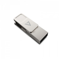 V7 VF364GTC unità flash USB 64 GB USB Type-A   USB Type-C 3.2 Gen 1 (3.1 Gen 1) Argento