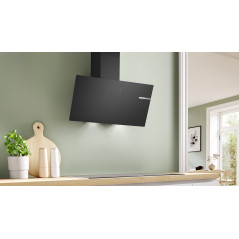 Bosch Serie 2 DWK85DK60 Cappa a parete 80 cm Vetro nero Classe A