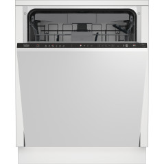 Beko b300 Lavastoviglie a scomparsa totale 60 cm, Classe D, 45dBA, 15 coperti, 6 programmi