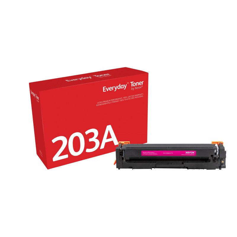 Everyday Toner ™ di Xerox Magenta compatibile con HP 203A (CF543A), Capacità standard