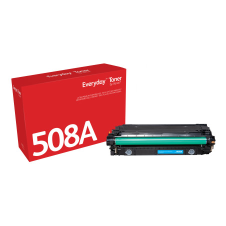 Everyday Toner ™ di Xerox Ciano compatibile con HP 508A (CF361A), Capacità standard