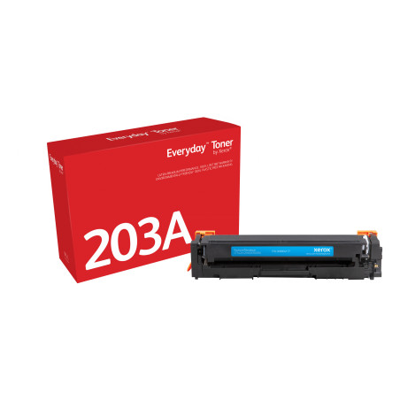 Everyday Toner ™ di Xerox Ciano compatibile con HP 203A (CF541A), Capacità standard