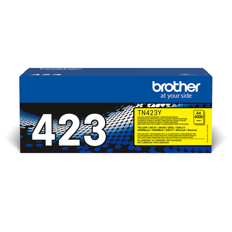 Brother TN-423Y cartuccia toner 1 pz Originale Giallo