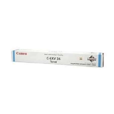 Canon C-EXV 34 cartuccia toner 1 pz Originale Ciano