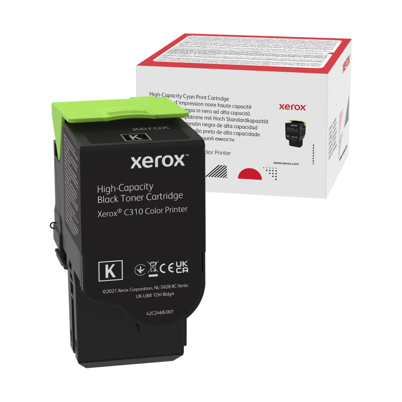 Xerox Cartuccia toner Nero a High capacity da 8000 Pagine per Stampante a colori ® C310​/​multifunzione a colori ® C315