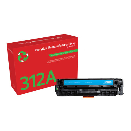 Everyday Toner rigenerato ™ di Xerox Ciano compatibile con HP 312A (CF381A), Capacità standard