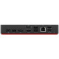 Lenovo ThinkPad Universal Thunderbolt 4 Smart Dock Cablato Nero