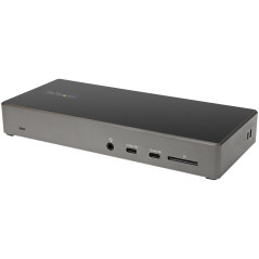 StarTech.com Dock USB type C - Docking station USB C con triplo monitor 4K - Power Delivery 100W - DP 1.4 Alt Mode & DSC, 2x