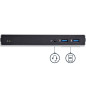 StarTech.com Docking Station Universale per Laptop USB 3.0 per dual-monitor DVI Gigabit Ethernet con adattatori HDMI / VGA -