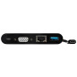 StarTech.com Adattatore Multiporta USB-C a VGA - Ricarica via Power Delivery (60W) - USB 3.0 - Gbe - Adattatore USB-C per Mac,